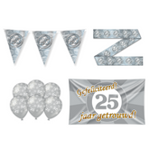 25 Jaar Getrouwd Versiering Pakket